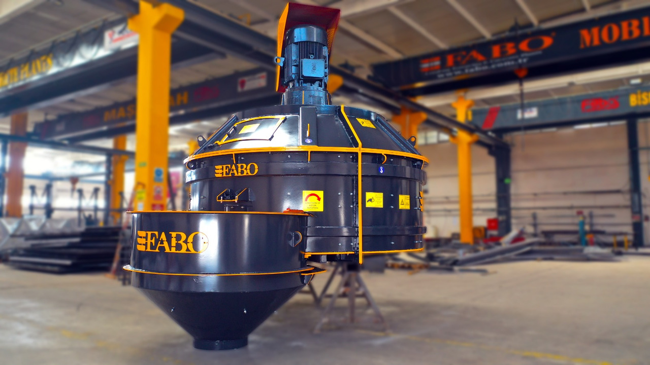 FABO twin shaft mixer - Betonmolen: afbeelding 3 FABO twin shaft mixer - Betonmolen: afbeelding 3