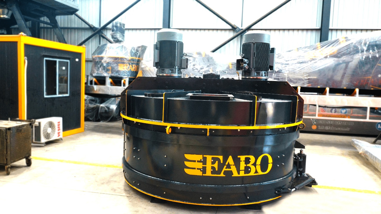 FABO twin shaft mixer - Betonmolen: afbeelding 2 FABO twin shaft mixer - Betonmolen: afbeelding 2