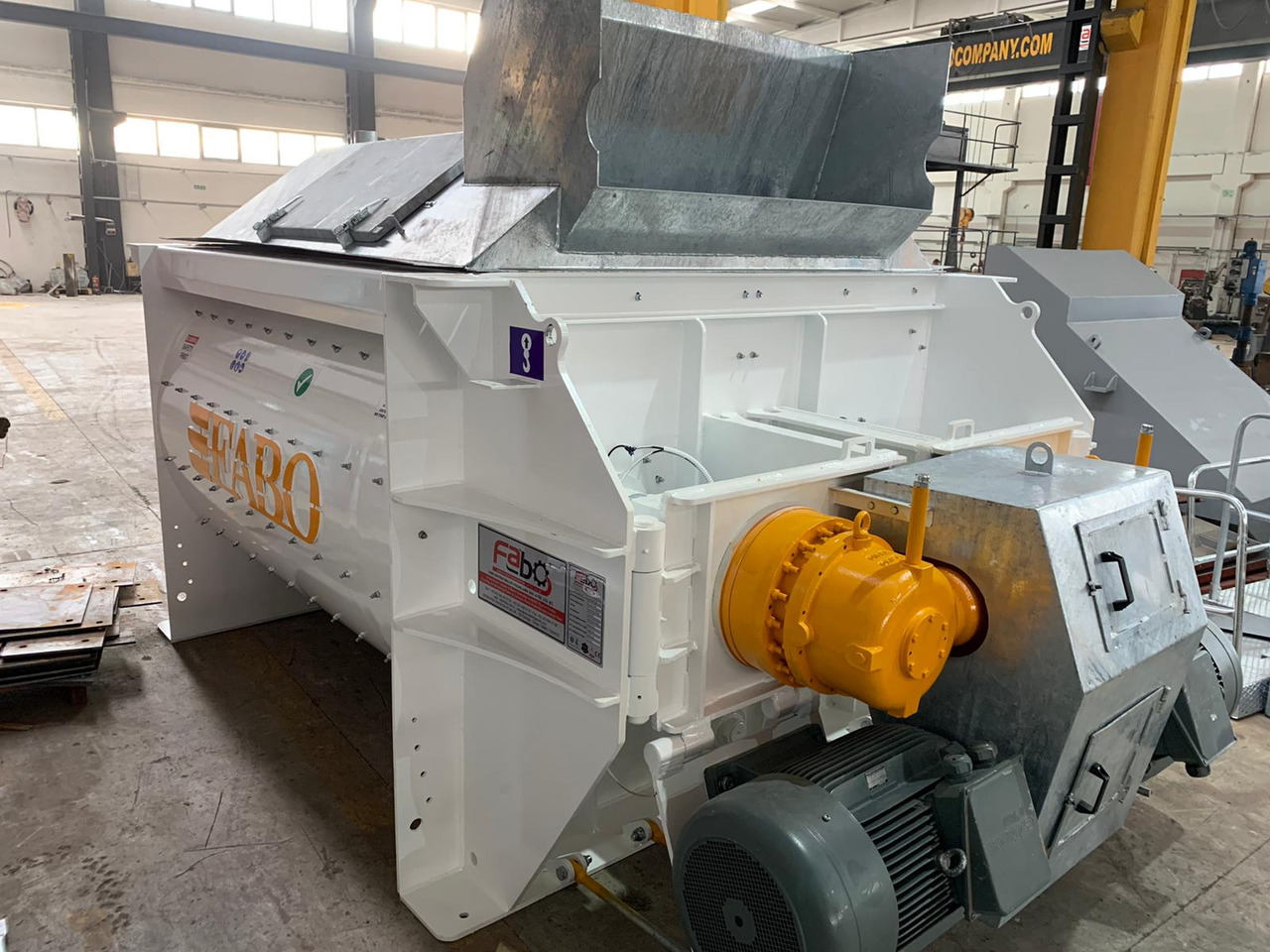 FABO twin shaft mixer - Betonmolen: afbeelding 3 FABO twin shaft mixer - Betonmolen: afbeelding 3