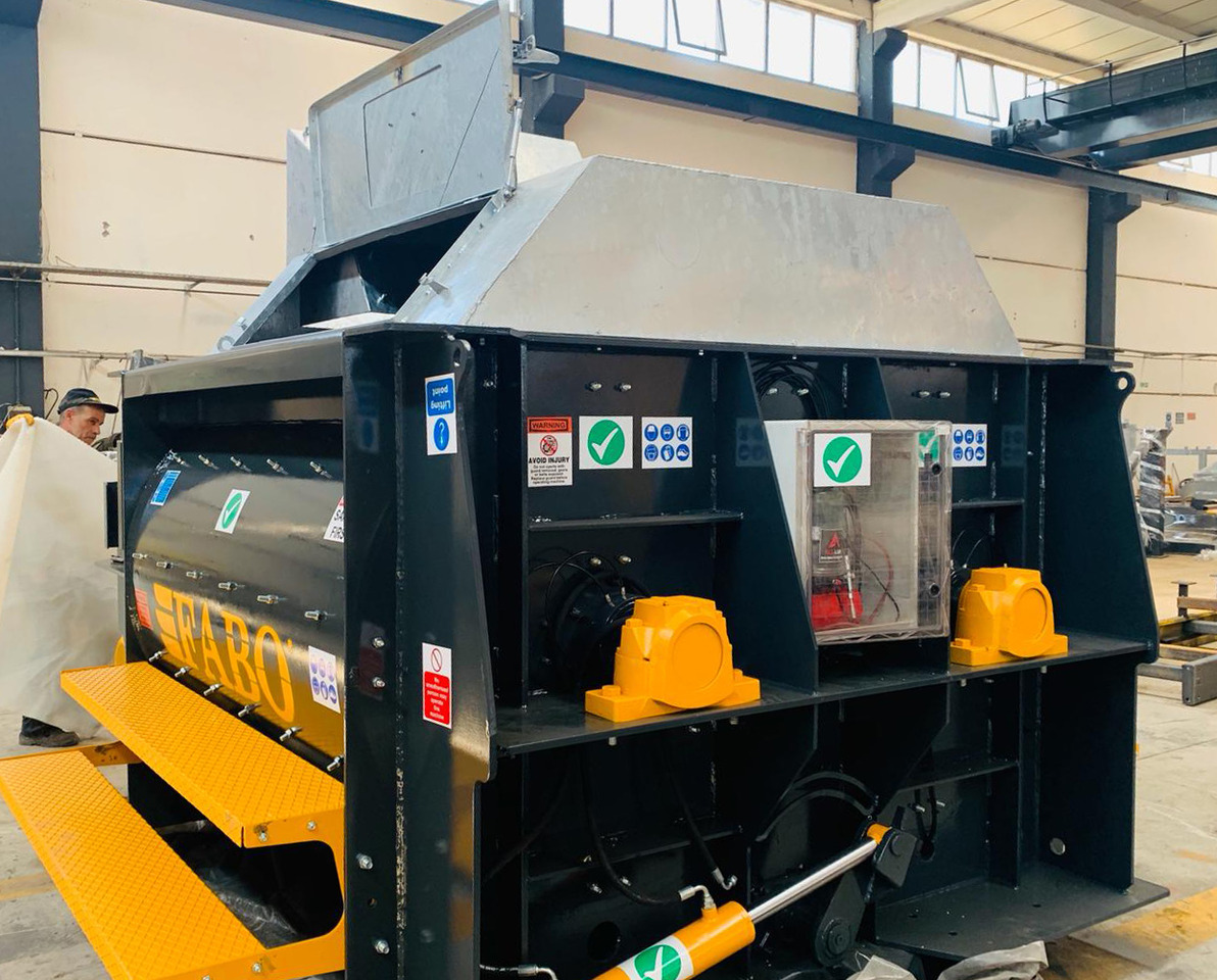 FABO twin shaft mixer - Betonmolen: afbeelding 4 FABO twin shaft mixer - Betonmolen: afbeelding 4