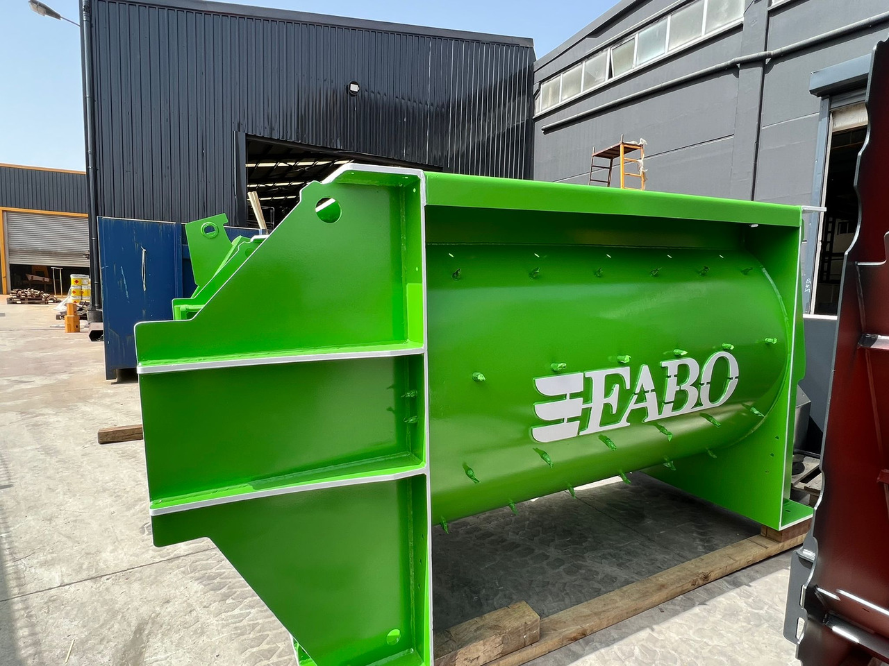 FABO twin shaft mixer - Betonmolen: afbeelding 1 FABO twin shaft mixer - Betonmolen: afbeelding 1
