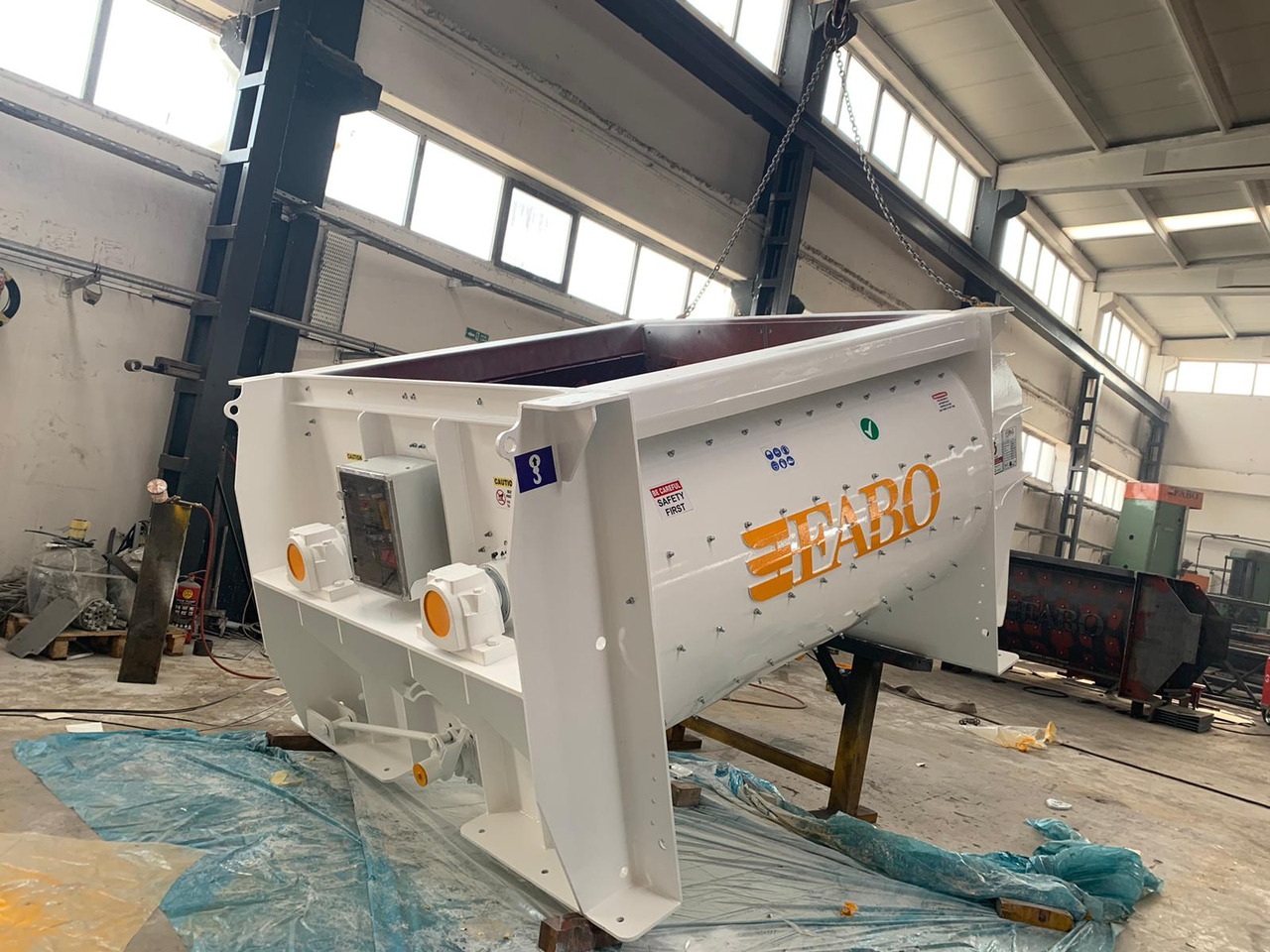 FABO twin shaft mixer - Betonmolen: afbeelding 4 FABO twin shaft mixer - Betonmolen: afbeelding 4