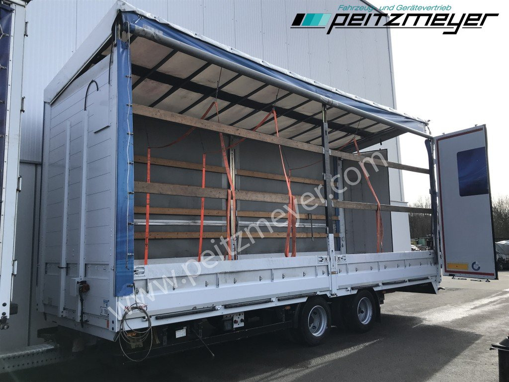 KRUKENMEIER Jumboanhänger TLPS 16,4, Hubdach, Edscha, verzinkt RSAB - Open/ Plateau aanhangwagen: afbeelding 3 KRUKENMEIER Jumboanhänger TLPS 16,4, Hubdach, Edscha, verzinkt RSAB - Open/ Plateau aanhangwagen: afbeelding 3