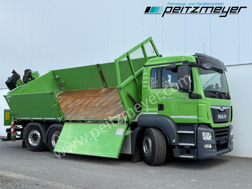 MAN TGS 26.460 FL 6x2 Kipper+Kran+Funk Lenkachse, 2-Seitenkipper, Atlas 172.3 - Kipper vrachtwagen: afbeelding 2 MAN TGS 26.460 FL 6x2 Kipper+Kran+Funk Lenkachse, 2-Seitenkipper, Atlas 172.3 - Kipper vrachtwagen: afbeelding 2