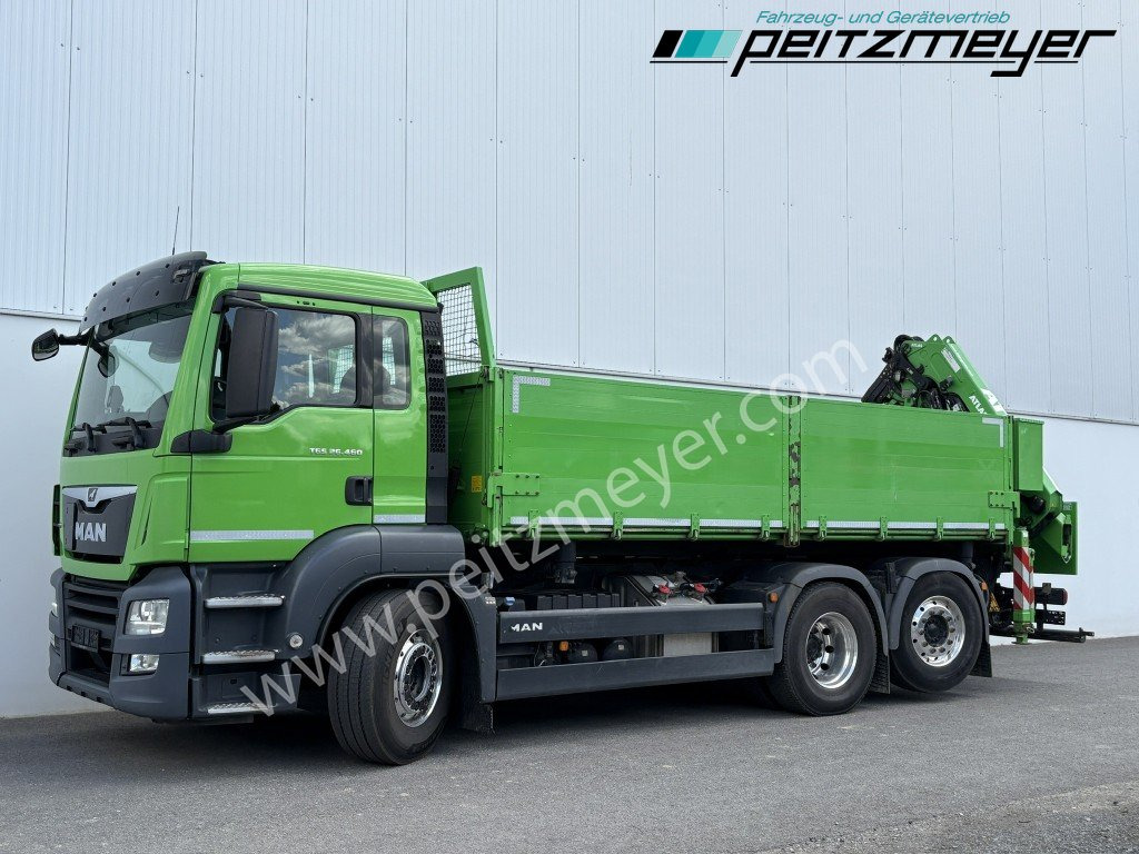 MAN TGS 26.460 FL 6x2 Kipper+Kran+Funk Lenkachse, 2-Seitenkipper, Atlas 172.3 - Kipper vrachtwagen: afbeelding 3 MAN TGS 26.460 FL 6x2 Kipper+Kran+Funk Lenkachse, 2-Seitenkipper, Atlas 172.3 - Kipper vrachtwagen: afbeelding 3
