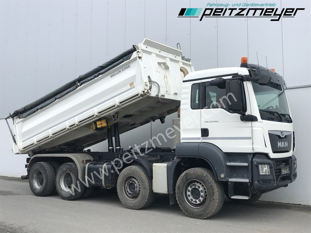 MAN TGS 35.460 FK 8x4, Klima, Bordmatik, Intarder - Kipper vrachtwagen: afbeelding 2 MAN TGS 35.460 FK 8x4, Klima, Bordmatik, Intarder - Kipper vrachtwagen: afbeelding 2