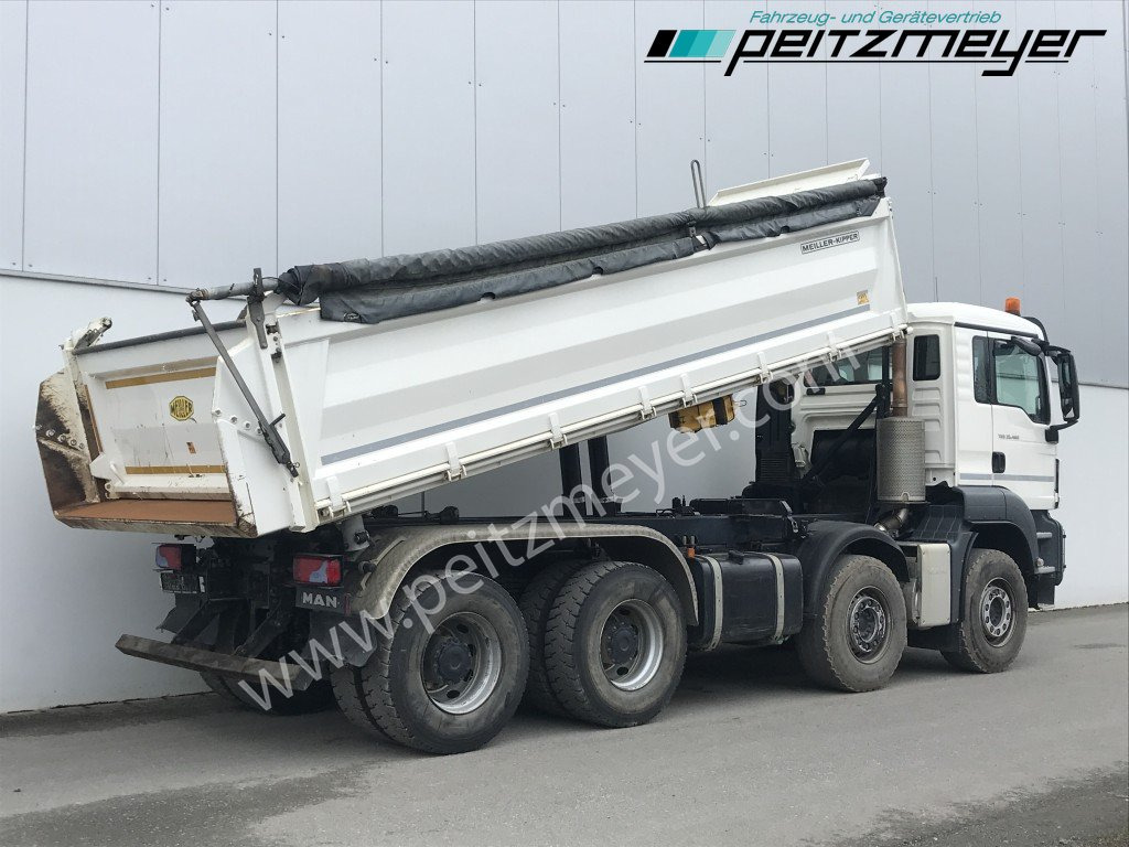 MAN TGS 35.460 FK 8x4, Klima, Bordmatik, Intarder - Kipper vrachtwagen: afbeelding 4 MAN TGS 35.460 FK 8x4, Klima, Bordmatik, Intarder - Kipper vrachtwagen: afbeelding 4