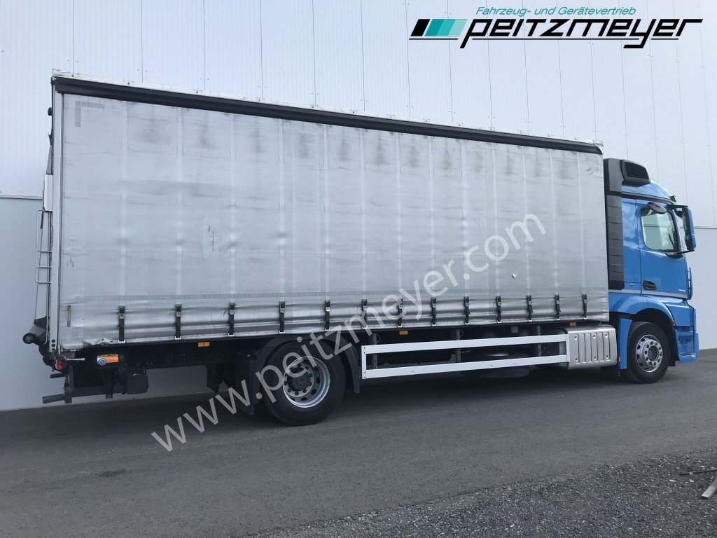 Schuifzeilen vrachtwagen MERCEDES-BENZ Actros 1832 LL Pritsche + LBW EU 6: afbeelding 7