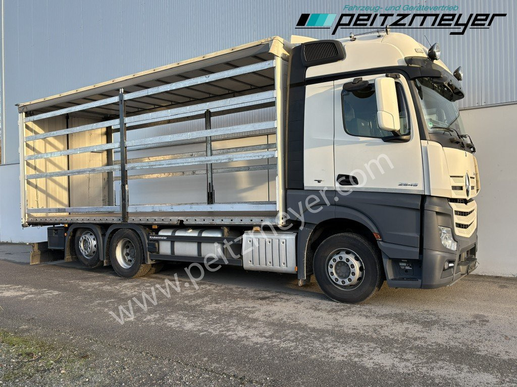 MERCEDES-BENZ Actros 2545 LL Pritsche, Klima, Standklima, PPC, EU 6 MP 4 - Edscha - Schuifzeilen vrachtwagen: afbeelding 2 MERCEDES-BENZ Actros 2545 LL Pritsche, Klima, Standklima, PPC, EU 6 MP 4 - Edscha - Schuifzeilen vrachtwagen: afbeelding 2