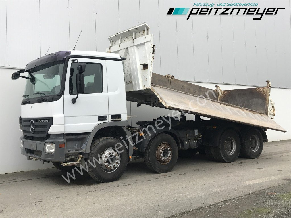 MERCEDES-BENZ Actros 4141 K 8x4 Bordmatik, 3 Pedale Meiller 3-Seitenkipper - Kipper vrachtwagen: afbeelding 1 MERCEDES-BENZ Actros 4141 K 8x4 Bordmatik, 3 Pedale Meiller 3-Seitenkipper - Kipper vrachtwagen: afbeelding 1