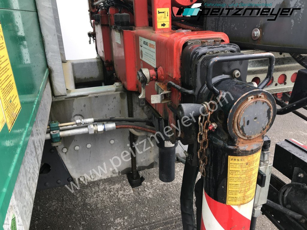 Schuifzeilen vrachtwagen, Kraanwagen MERCEDES-BENZ Atego 1224 L Pritsche m. Heckkran Funk 4 x hydraulisch: afbeelding 23