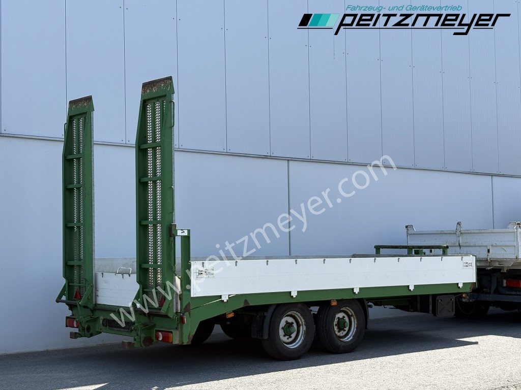 Müller-Mittetal Tandem Tieflader 11 T. Tieflader mit Rampen ETUE-TA - Dieplader aanhangwagen: afbeelding 1 Müller-Mittetal Tandem Tieflader 11 T. Tieflader mit Rampen ETUE-TA - Dieplader aanhangwagen: afbeelding 1