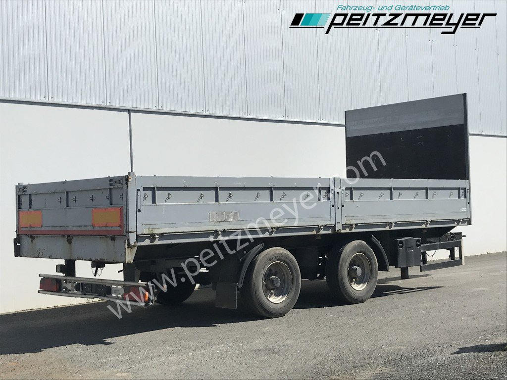 SCHMIDT,HAGEN Tandemanhänger TPT/13/E/6,5 Liftachse, auflastbar auf 18 t. - Open/ Plateau aanhangwagen: afbeelding 1 SCHMIDT,HAGEN Tandemanhänger TPT/13/E/6,5 Liftachse, auflastbar auf 18 t. - Open/ Plateau aanhangwagen: afbeelding 1