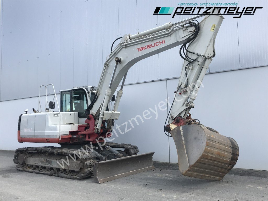 TAKEUCHI MINIBAGGER TB 1140 Schaufel 1,60, Schaufel 1,20, Schaufel 0,40 - Minigraafmachine: afbeelding 2 TAKEUCHI MINIBAGGER TB 1140 Schaufel 1,60, Schaufel 1,20, Schaufel 0,40 - Minigraafmachine: afbeelding 2