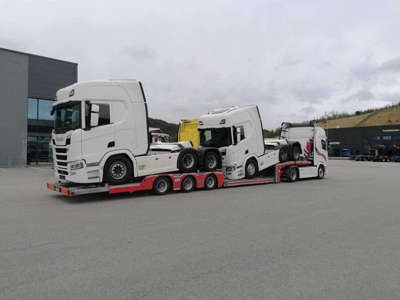 AKSOYLU 3 AXLE SEMI TRAILER - Autotransport oplegger: afbeelding 1 AKSOYLU 3 AXLE SEMI TRAILER - Autotransport oplegger: afbeelding 1