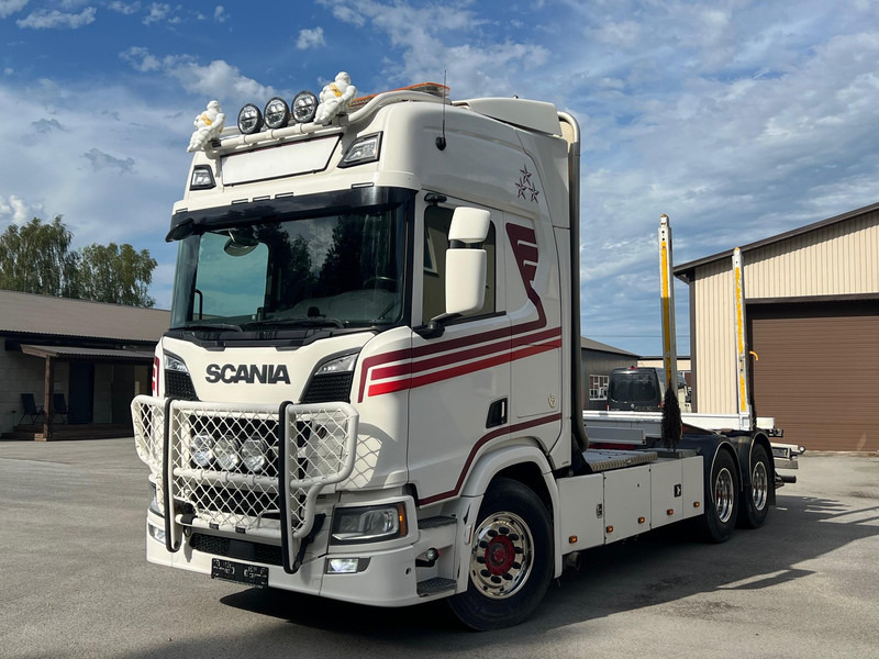 Scania R730 B6X4NB - Houttransport, Kraanwagen: afbeelding 1 Scania R730 B6X4NB - Houttransport, Kraanwagen: afbeelding 1
