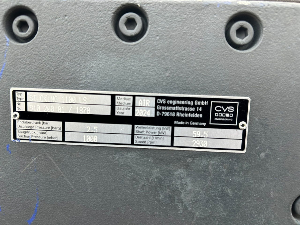 Ingersoll Rand CVS Siloking 1100 LS / Compressor / 2.5 bar / 2024 / RTI box - Verwarming/ Ventilatie voor Vrachtwagen: afbeelding 3 Ingersoll Rand CVS Siloking 1100 LS / Compressor / 2.5 bar / 2024 / RTI box - Verwarming/ Ventilatie voor Vrachtwagen: afbeelding 3