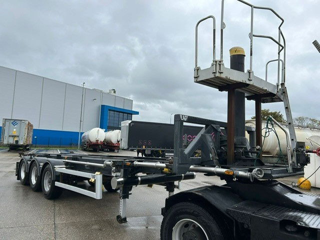 LAG LAG 30 ft Tipping chassis / Alcoa,s / bpw disc / airepipe - Containertransporter/ Wissellaadbak oplegger: afbeelding 1 LAG LAG 30 ft Tipping chassis / Alcoa,s / bpw disc / airepipe - Containertransporter/ Wissellaadbak oplegger: afbeelding 1