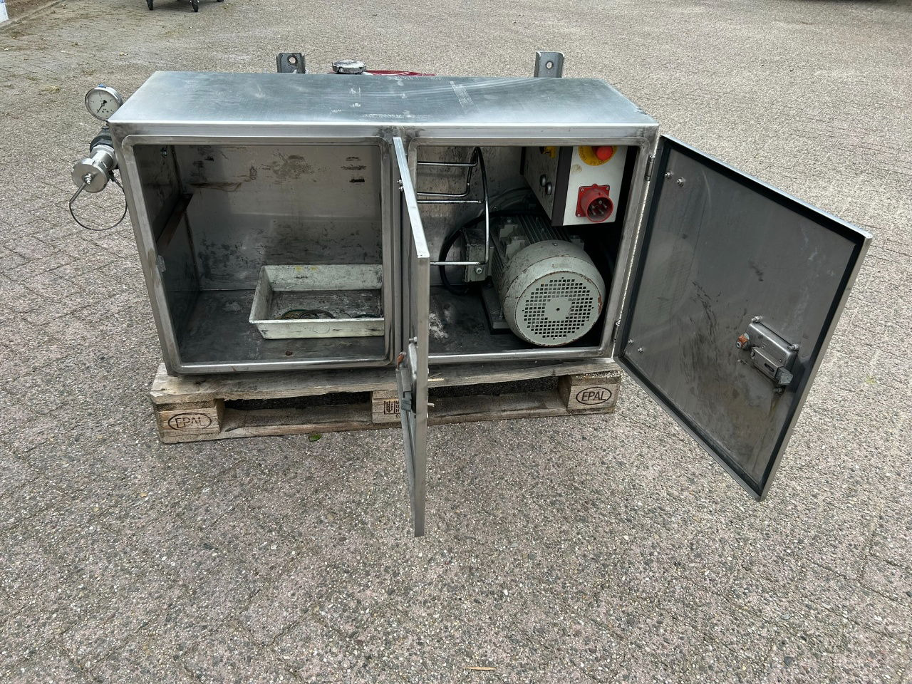 Onbekend electro Unit 380 v / Liquit compressor D 150 Agri/Food - Bouwmaterieel: afbeelding 1 Onbekend electro Unit 380 v / Liquit compressor D 150 Agri/Food - Bouwmaterieel: afbeelding 1