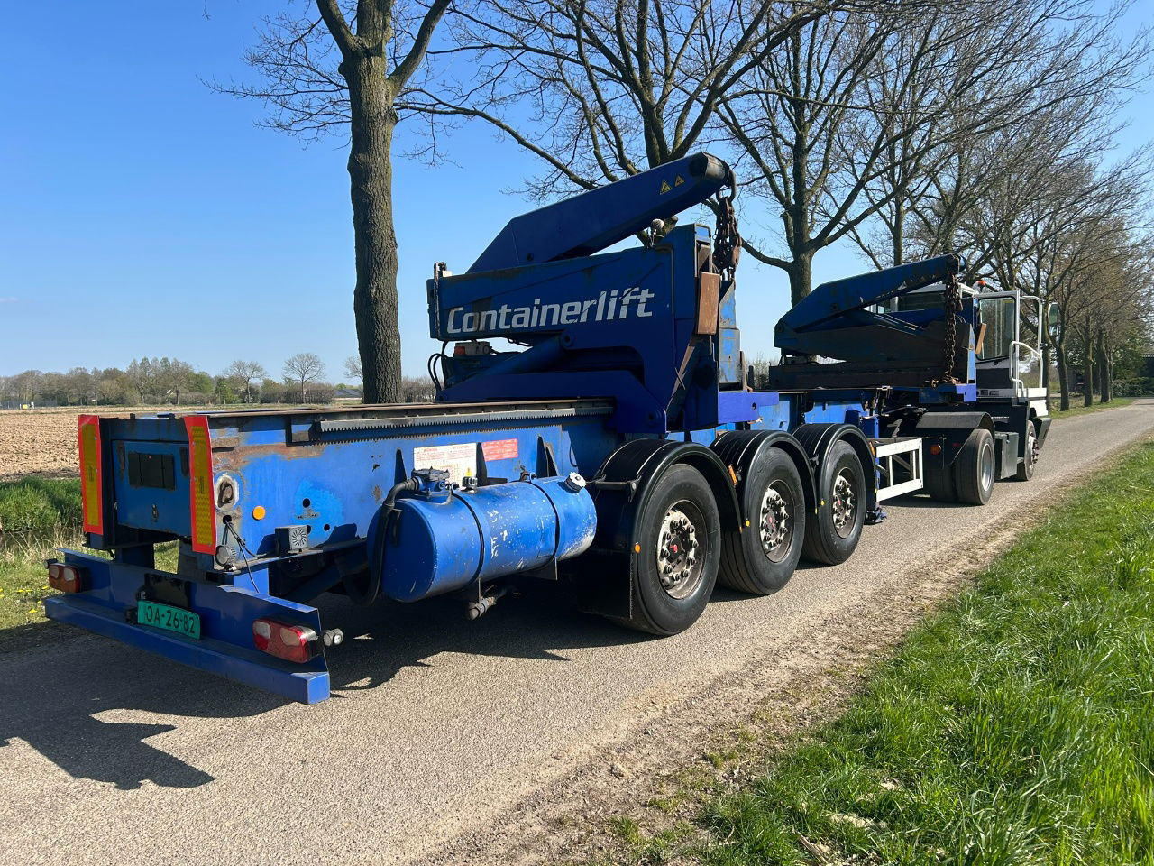 Pacton Steelbro MK6 Side loader / 20 - 40 ft / own diesel power pack / saf disc braks - Containertransporter/ Wissellaadbak oplegger: afbeelding 2 Pacton Steelbro MK6 Side loader / 20 - 40 ft / own diesel power pack / saf disc braks - Containertransporter/ Wissellaadbak oplegger: afbeelding 2