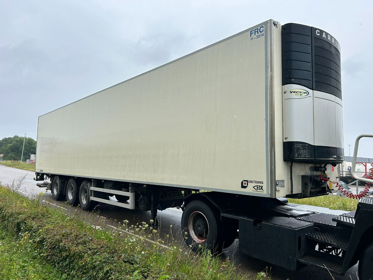 Van Eck Caurrier Vector 1850 / Steering axle / 1340 X 250 B X 265 H - Koelwagen oplegger: afbeelding 1 Van Eck Caurrier Vector 1850 / Steering axle / 1340 X 250 B X 265 H - Koelwagen oplegger: afbeelding 1