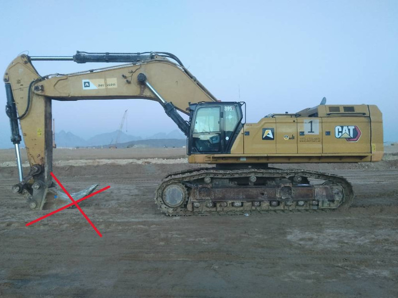 Cat 395 (Saudi Arabia) - Rupsgraafmachine: afbeelding 1 Cat 395 (Saudi Arabia) - Rupsgraafmachine: afbeelding 1