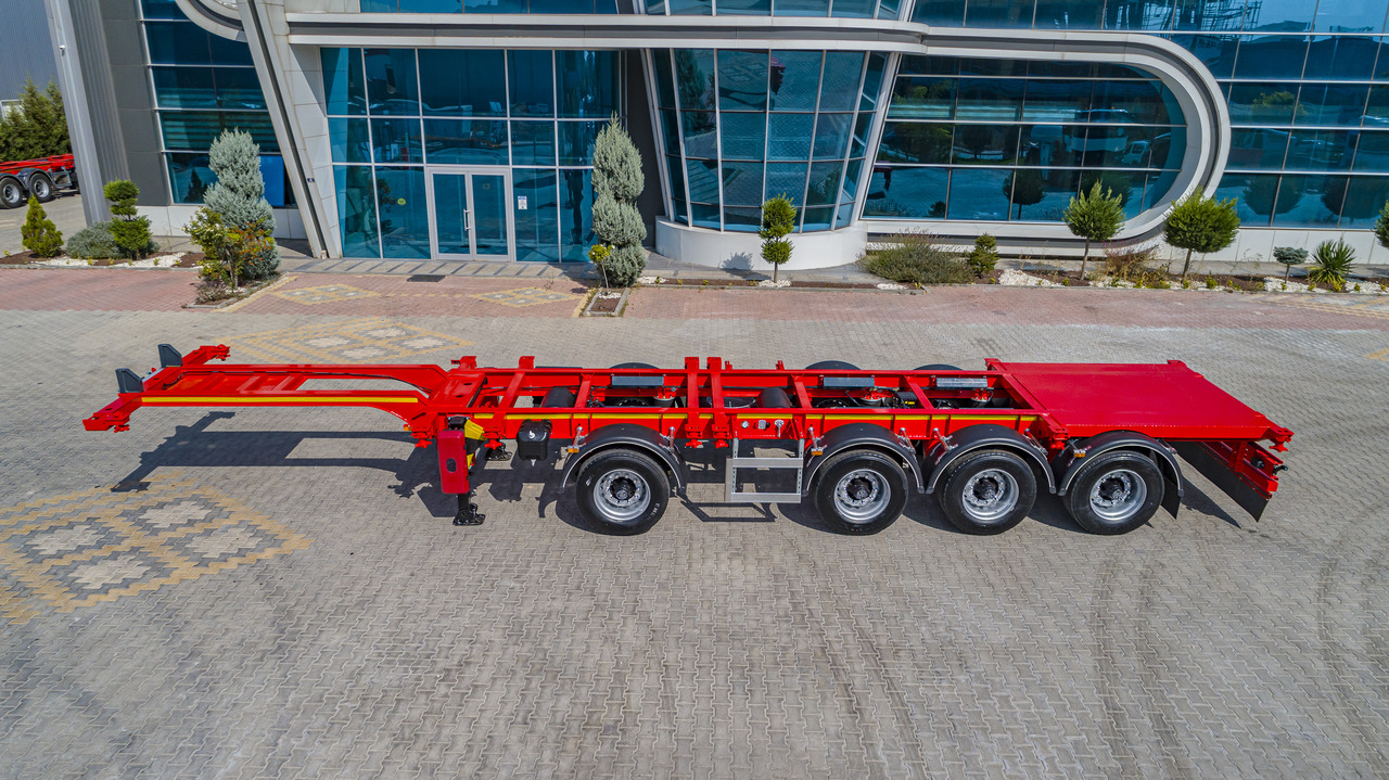 SINAN Container Carrier Transport Semitrailer - Containertransporter/ Wissellaadbak oplegger: afbeelding 1 SINAN Container Carrier Transport Semitrailer - Containertransporter/ Wissellaadbak oplegger: afbeelding 1