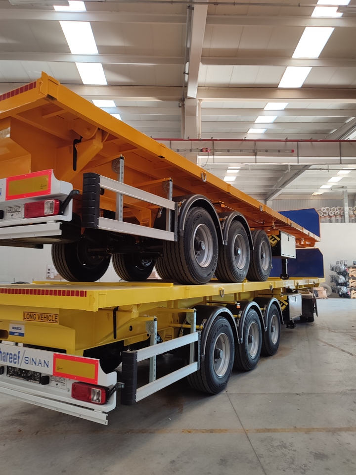 SINAN TANKER-TREYLER FlatBed - Special Platform - Open bak met boorden oplegger: afbeelding 1 SINAN TANKER-TREYLER FlatBed - Special Platform - Open bak met boorden oplegger: afbeelding 1