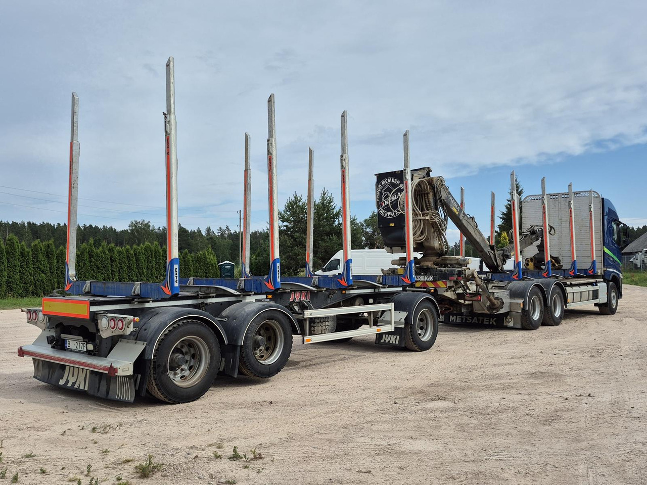 VOLVO FH500 JYKI V31 Kesla - Houttransport: afbeelding 3 VOLVO FH500 JYKI V31 Kesla - Houttransport: afbeelding 3