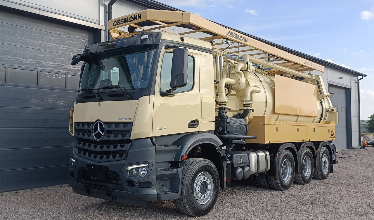 MERCEDES-BENZ AROCS ASSMANN stainless steel recykling - Vacuümwagen: afbeelding 1 MERCEDES-BENZ AROCS ASSMANN stainless steel recykling - Vacuümwagen: afbeelding 1