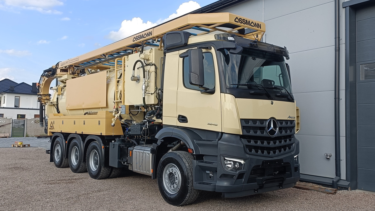 MERCEDES-BENZ AROCS ASSMANN stainless steel recykling - Vacuümwagen: afbeelding 3 MERCEDES-BENZ AROCS ASSMANN stainless steel recykling - Vacuümwagen: afbeelding 3