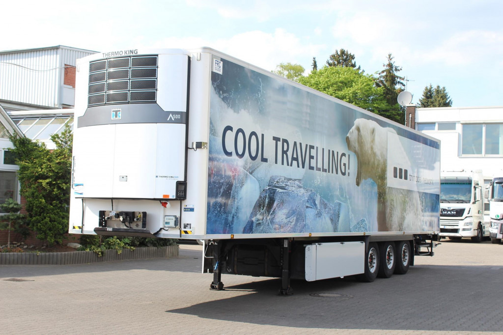 Chereau Thermo King A500 Doppelstock Blumen SAF Lift - Koelwagen oplegger: afbeelding 1 Chereau Thermo King A500 Doppelstock Blumen SAF Lift - Koelwagen oplegger: afbeelding 1