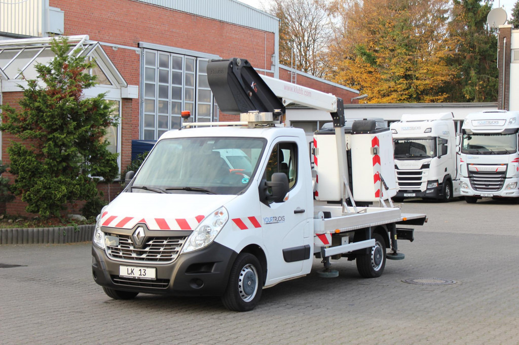Renault Master Bühne KLUBB 11m 2 Personen Korb 200kg - Vrachtwagen hoogwerker: afbeelding 1 Renault Master Bühne KLUBB 11m 2 Personen Korb 200kg - Vrachtwagen hoogwerker: afbeelding 1