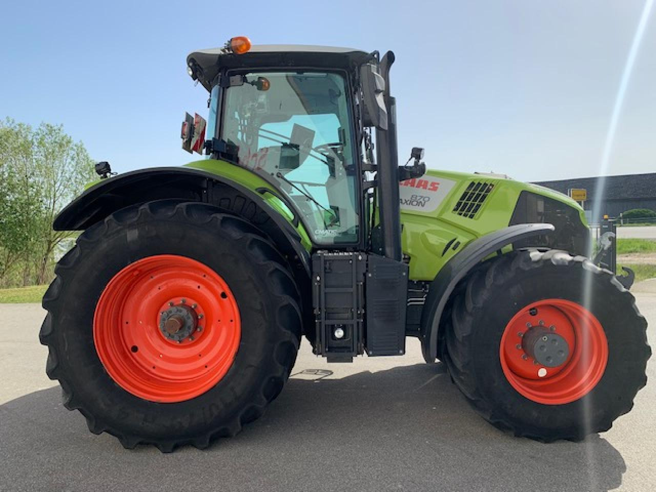 CLAAS Axion 870 CMATIC, GPS S10, RTK, 284 PS, 3255 Bh - Tractor: afbeelding 4 CLAAS Axion 870 CMATIC, GPS S10, RTK, 284 PS, 3255 Bh - Tractor: afbeelding 4