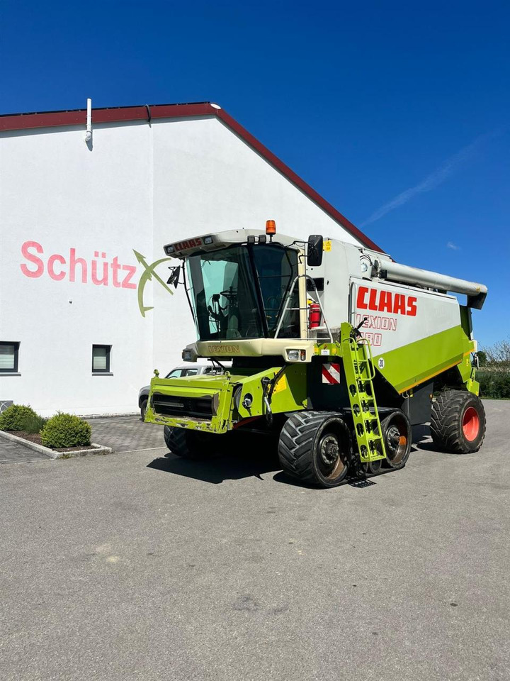 CLAAS Lexion 480 TerraTrac, ca. 3956 Bh, Baujahr 1999 - Maaidorser: afbeelding 1 CLAAS Lexion 480 TerraTrac, ca. 3956 Bh, Baujahr 1999 - Maaidorser: afbeelding 1