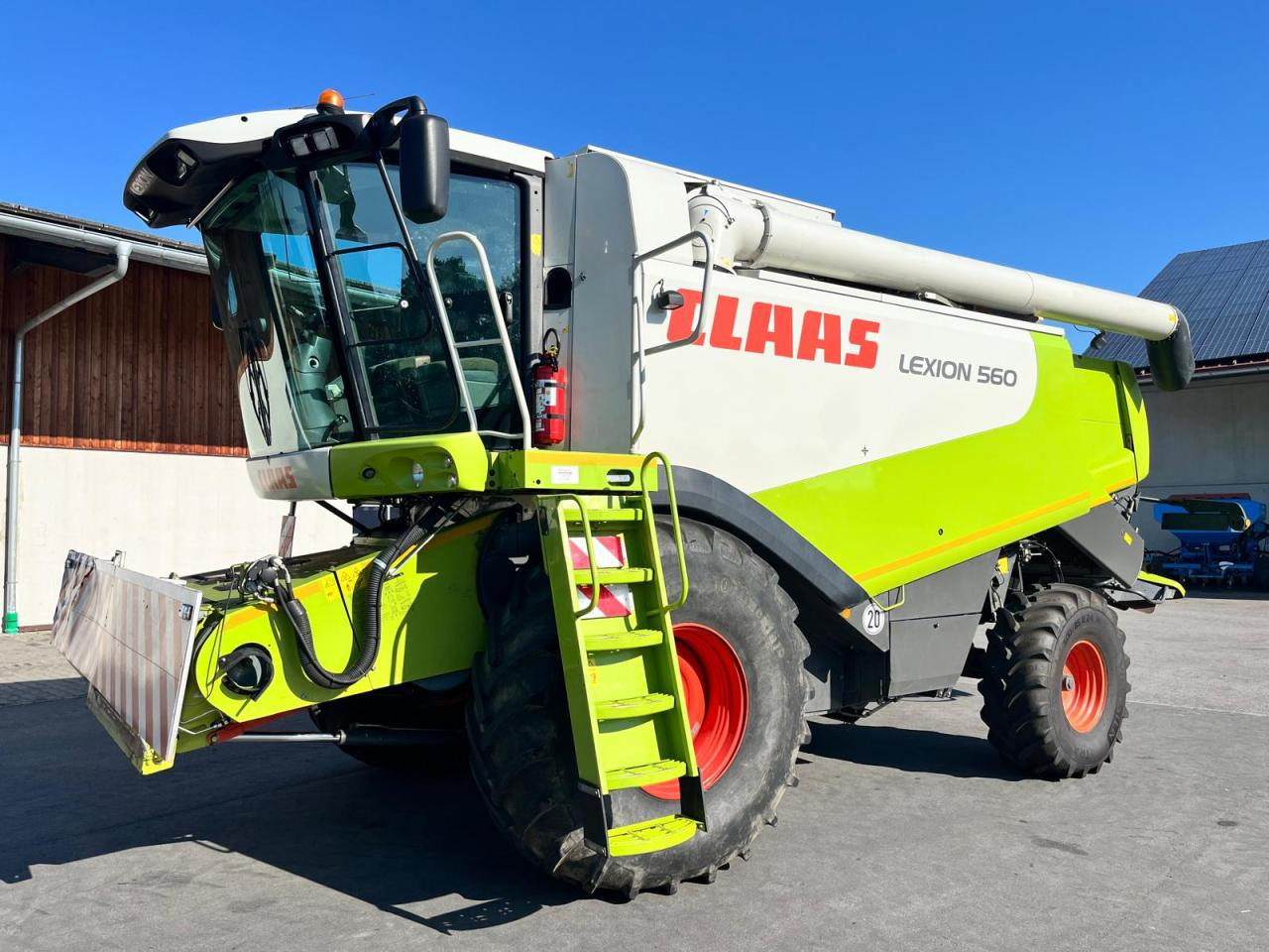 CLAAS Lexion 550 mit Schneidwerk V750, mit 3D, Baujahr 2009, guter gepflegter Zustand - Maaidorser: afbeelding 2 CLAAS Lexion 550 mit Schneidwerk V750, mit 3D, Baujahr 2009, guter gepflegter Zustand - Maaidorser: afbeelding 2