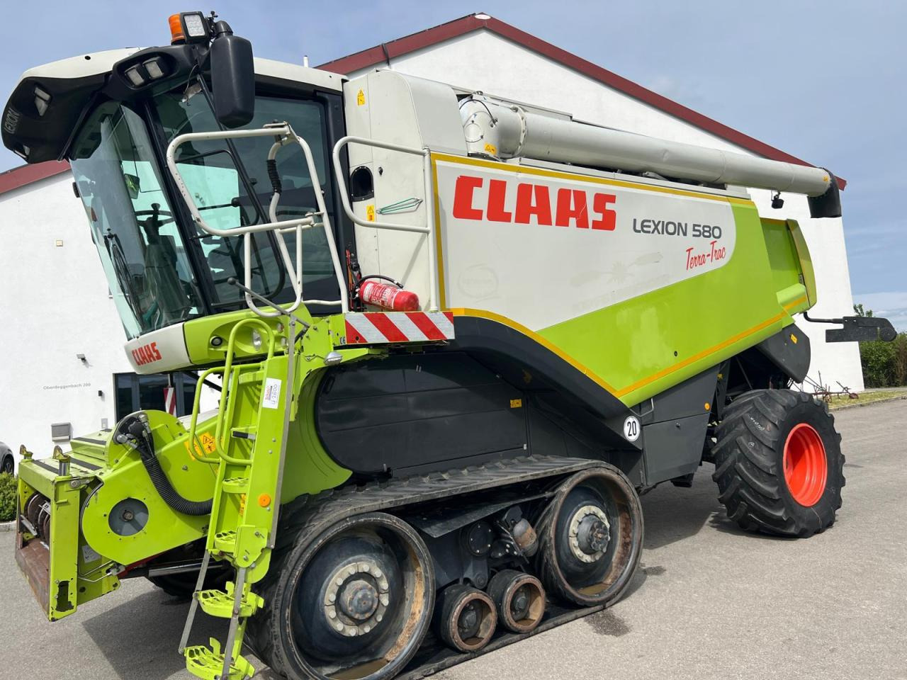 CLAAS Lexion 580 Terra Trac - Maaidorser: afbeelding 1 CLAAS Lexion 580 Terra Trac - Maaidorser: afbeelding 1