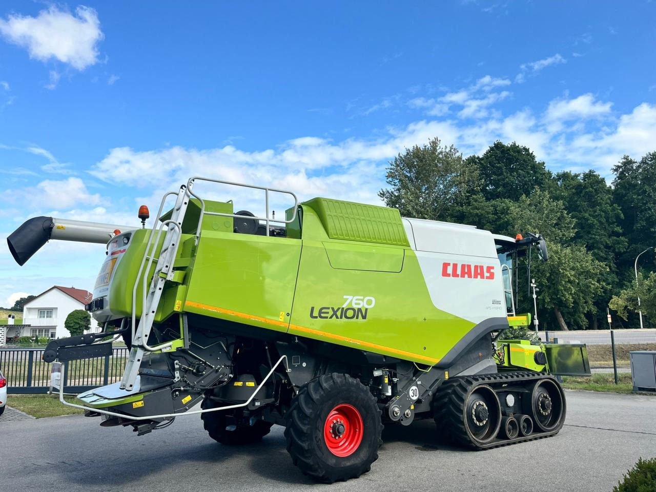CLAAS Lexion 760TT, 30 km/h, SW V900 2x Laser - Maaidorser: afbeelding 2 CLAAS Lexion 760TT, 30 km/h, SW V900 2x Laser - Maaidorser: afbeelding 2