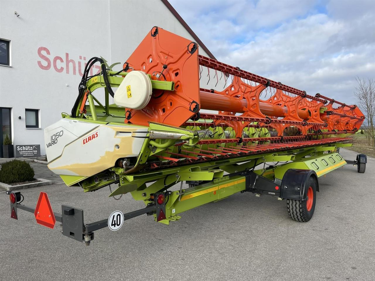 CLAAS Schneidwerk Claas Vario V1050, ca. 1600ha, LED Laser, Bj. 2016 - Graanmaaibord: afbeelding 2 CLAAS Schneidwerk Claas Vario V1050, ca. 1600ha, LED Laser, Bj. 2016 - Graanmaaibord: afbeelding 2