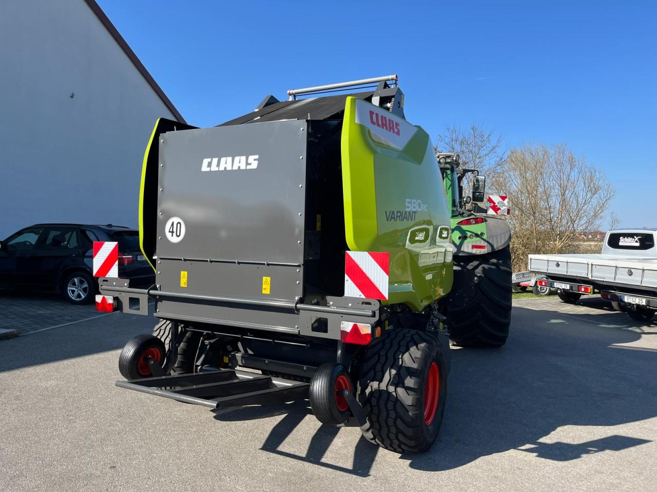 CLAAS Variant 580 RC PRO, neuwertige Rundballenpresse, Baujahr 2023, erst 39 Betriebsstunden !!! - Ronde balenpers: afbeelding 4 CLAAS Variant 580 RC PRO, neuwertige Rundballenpresse, Baujahr 2023, erst 39 Betriebsstunden !!! - Ronde balenpers: afbeelding 4