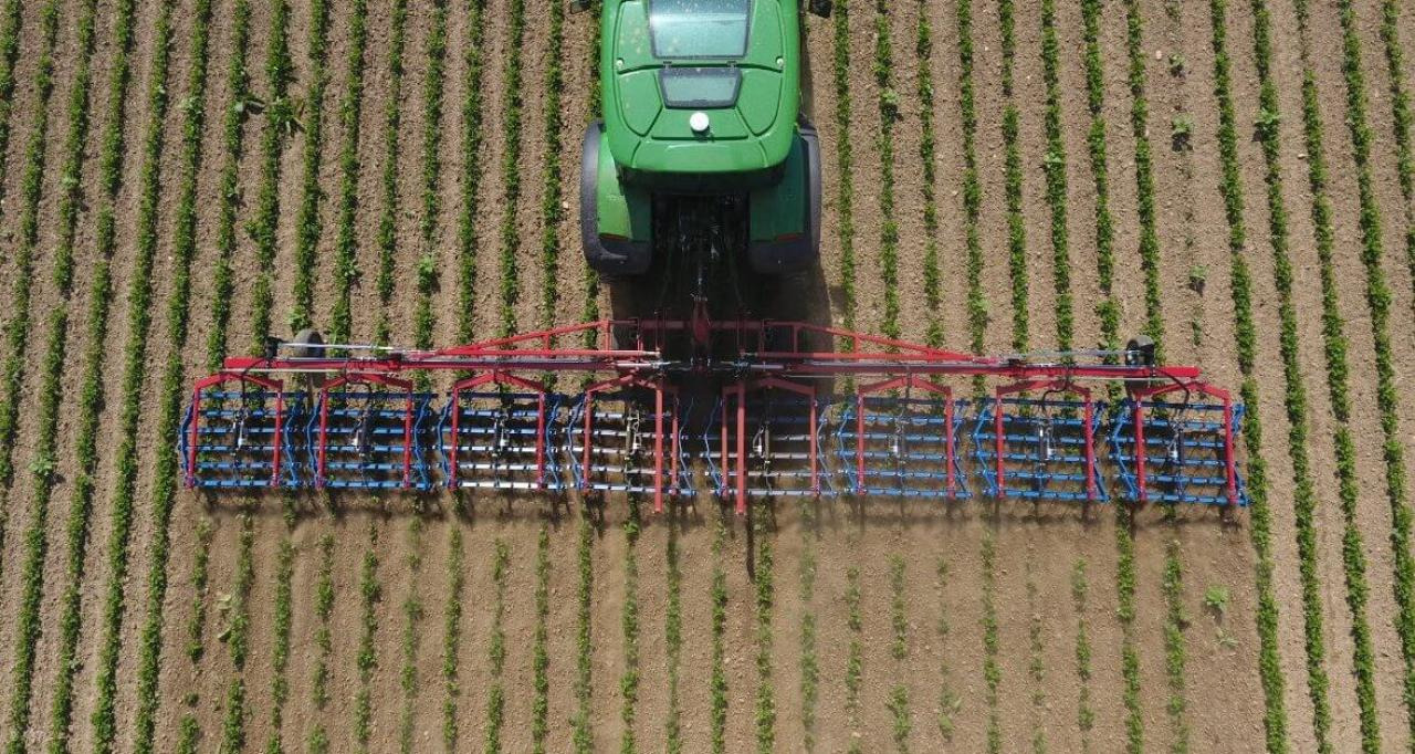 Eg Hatzenbichler Striegel mit hydraulischer Druckverstellung, 12m, Bj. 2023, Hatzenbichler neuwertig: afbeelding 10