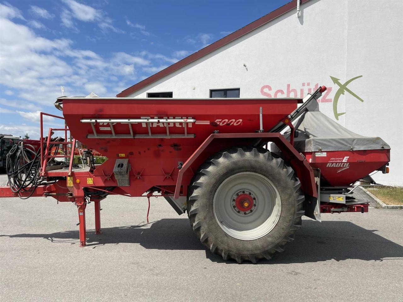 Rauch TWS 5000 Düngerwagen mit Lenkung und Streuer Axera H-EMC - Kunstmeststrooier: afbeelding 3 Rauch TWS 5000 Düngerwagen mit Lenkung und Streuer Axera H-EMC - Kunstmeststrooier: afbeelding 3