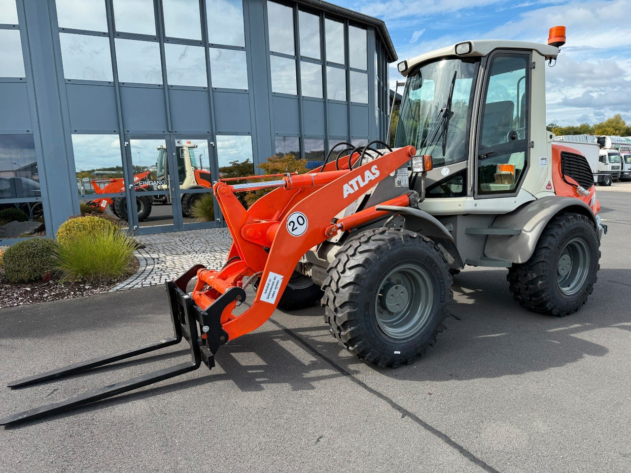 Atlas AR 80 hydr. SW , Palettengabel - Wiellader: afbeelding 3 Atlas AR 80 hydr. SW , Palettengabel - Wiellader: afbeelding 3