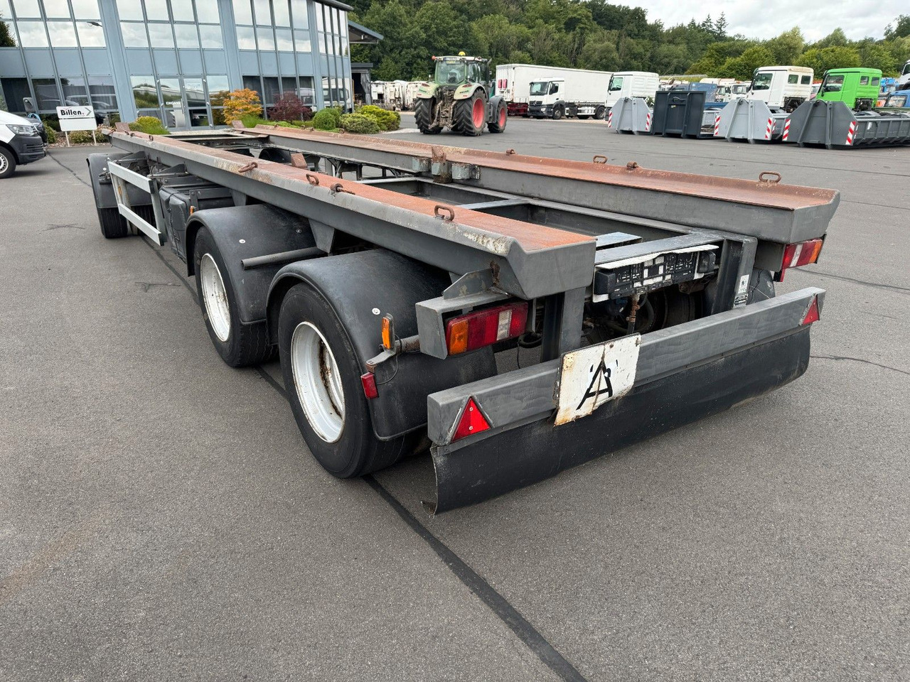 Hüffermann HMA 24.24 3- Achs- Blattfederung - Haakarm/ Portaalarm aanhanger: afbeelding 1 Hüffermann HMA 24.24 3- Achs- Blattfederung - Haakarm/ Portaalarm aanhanger: afbeelding 1