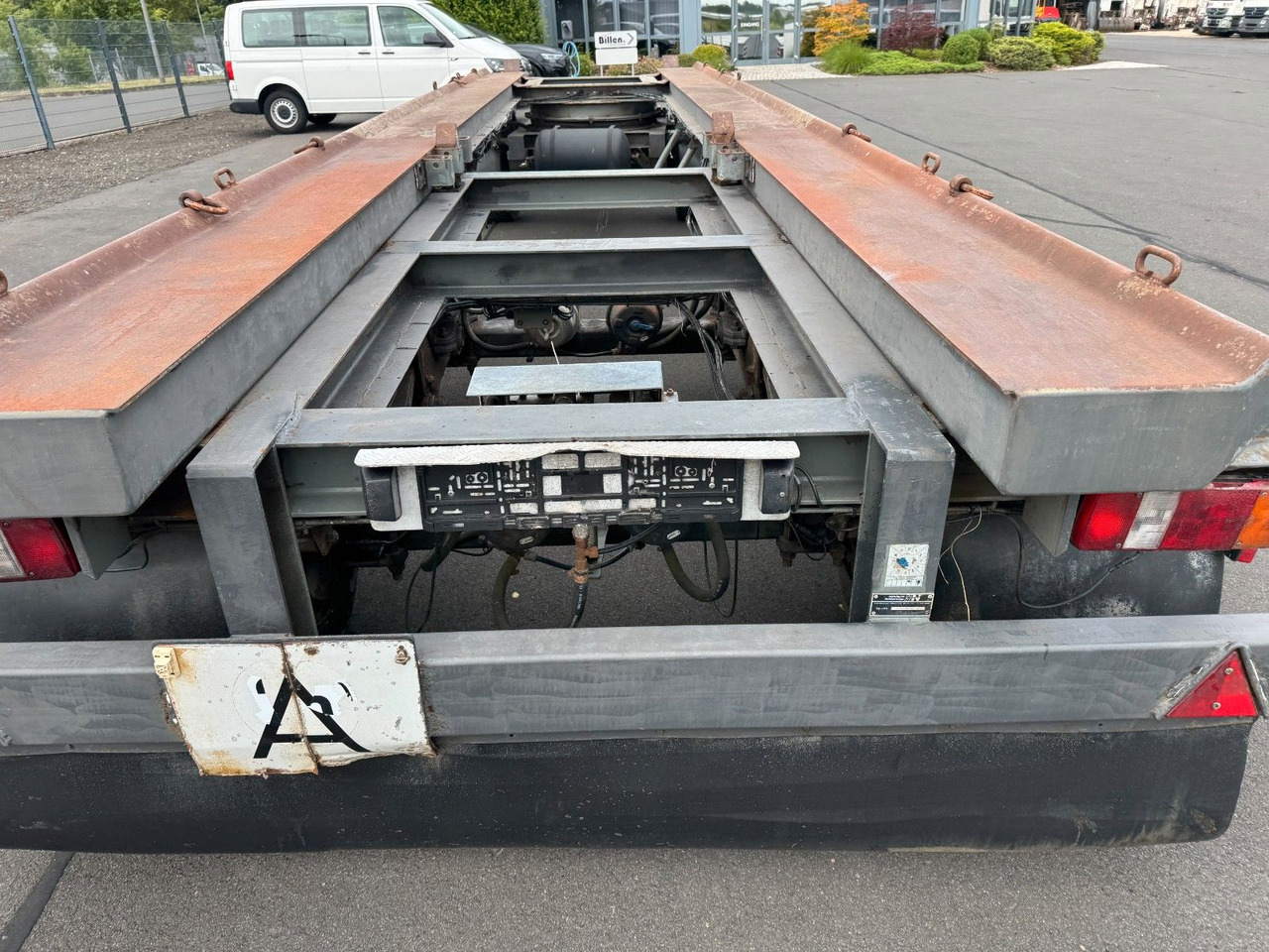 Hüffermann HMA 24.24 3- Achs- Blattfederung - Haakarm/ Portaalarm aanhanger: afbeelding 5 Hüffermann HMA 24.24 3- Achs- Blattfederung - Haakarm/ Portaalarm aanhanger: afbeelding 5