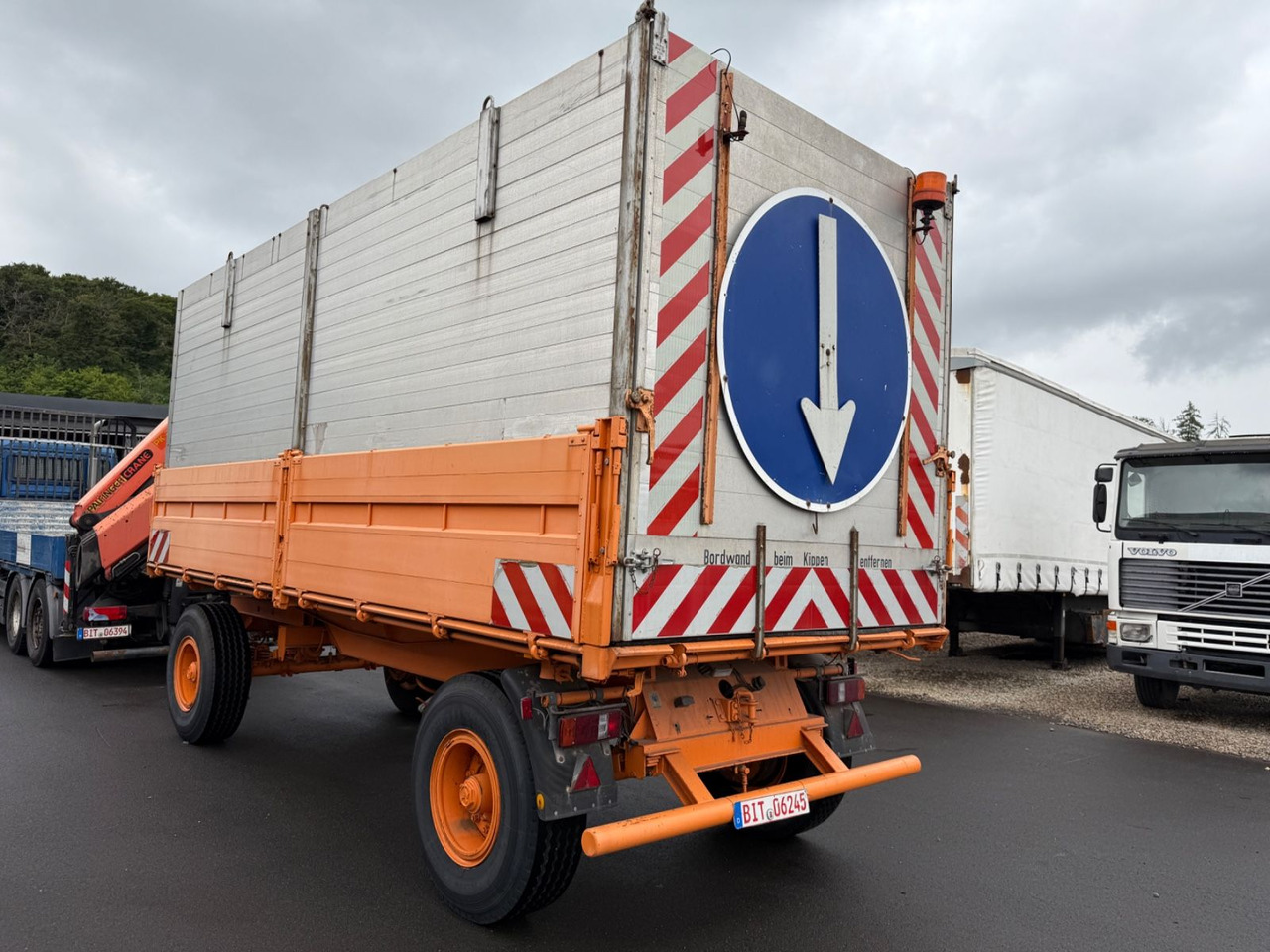 Kässbohrer 3 - Seiten Kipper Blattfederung + Zusatzaufbau - Kipper aanhangwagen: afbeelding 2 Kässbohrer 3 - Seiten Kipper Blattfederung + Zusatzaufbau - Kipper aanhangwagen: afbeelding 2