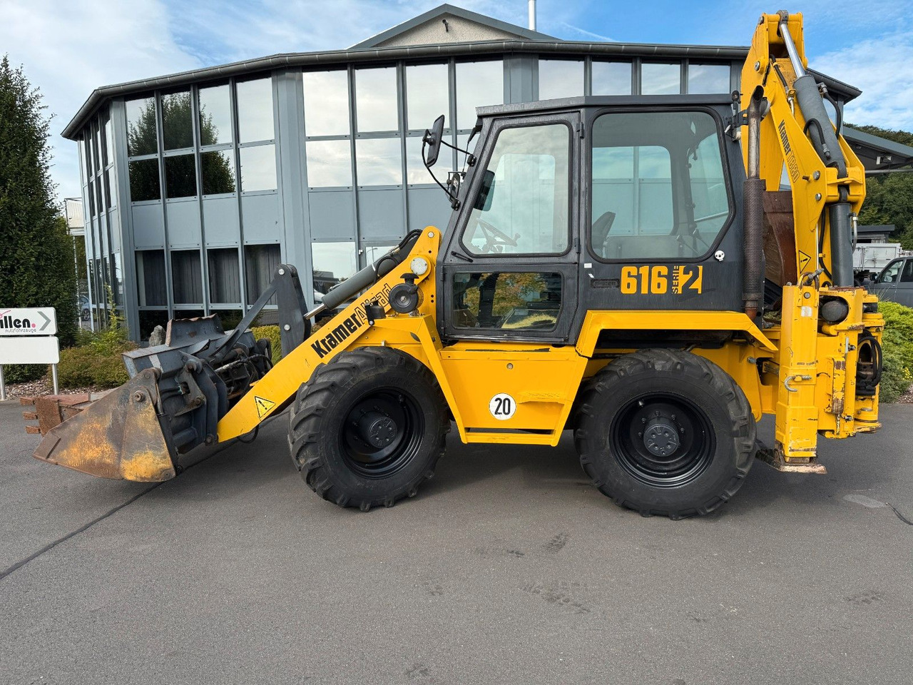 Kramer 616 S Serie II 4+1 Schaufel SW Palettengabel - Graaflaadmachine: afbeelding 1 Kramer 616 S Serie II 4+1 Schaufel SW Palettengabel - Graaflaadmachine: afbeelding 1