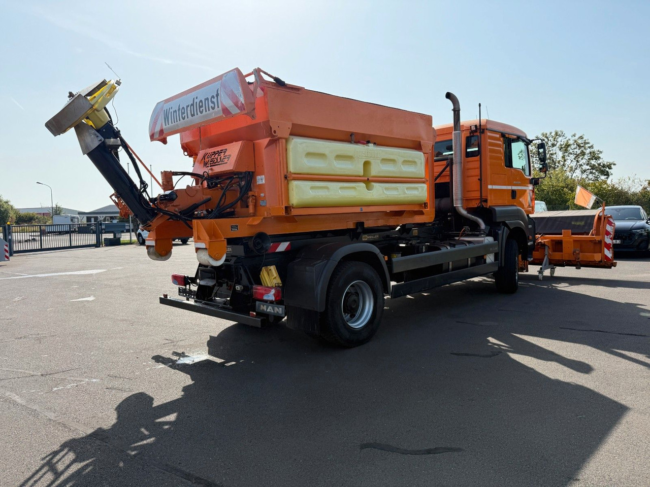 Haakarmsysteem vrachtwagen MAN TGA 18.350 4x4 Meiler Abroller RK 14.45 Winterd.: afbeelding 8 Haakarmsysteem vrachtwagen MAN TGA 18.350 4x4 Meiler Abroller RK 14.45 Winterd.: afbeelding 8