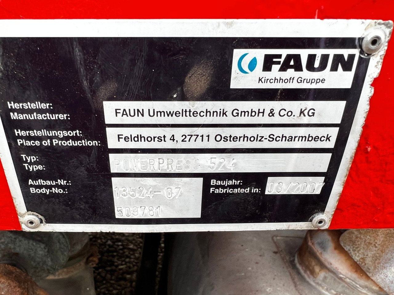 Leasing MAN TGA 26.320  6x2 Faun Powerpress MAN TGA 26.320  6x2 Faun Powerpress MAN TGA 26.320  6x2 Faun Powerpress MAN TGA 26.320  6x2 Faun Powerpress: afbeelding 7