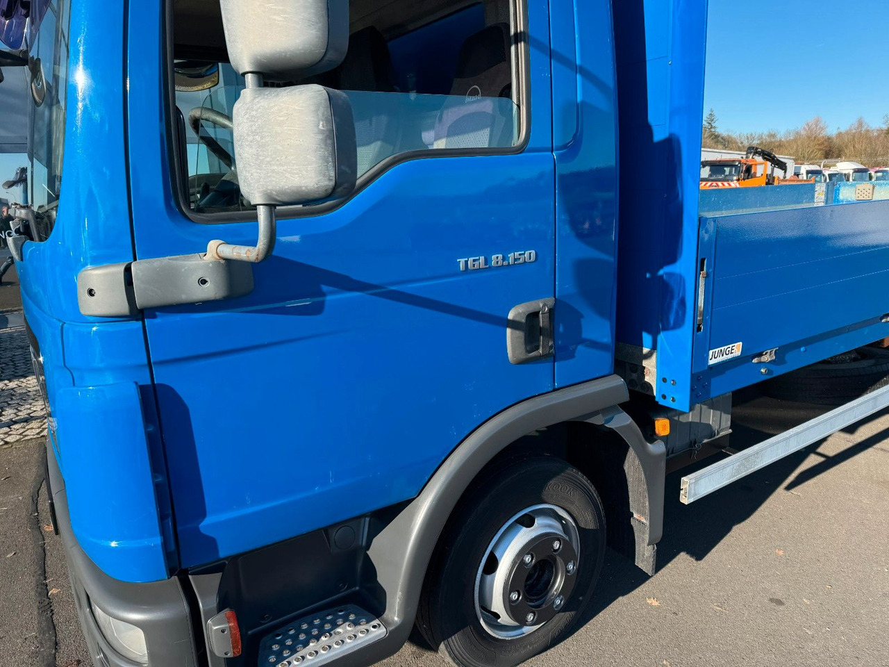 MAN TGL 8.150 Pritsche AHK + Blattfederung MAN TGL 8.150 Pritsche AHK + Blattfederung - Bestelwagen open laadbak: afbeelding 3 MAN TGL 8.150 Pritsche AHK + Blattfederung MAN TGL 8.150 Pritsche AHK + Blattfederung - Bestelwagen open laadbak: afbeelding 3